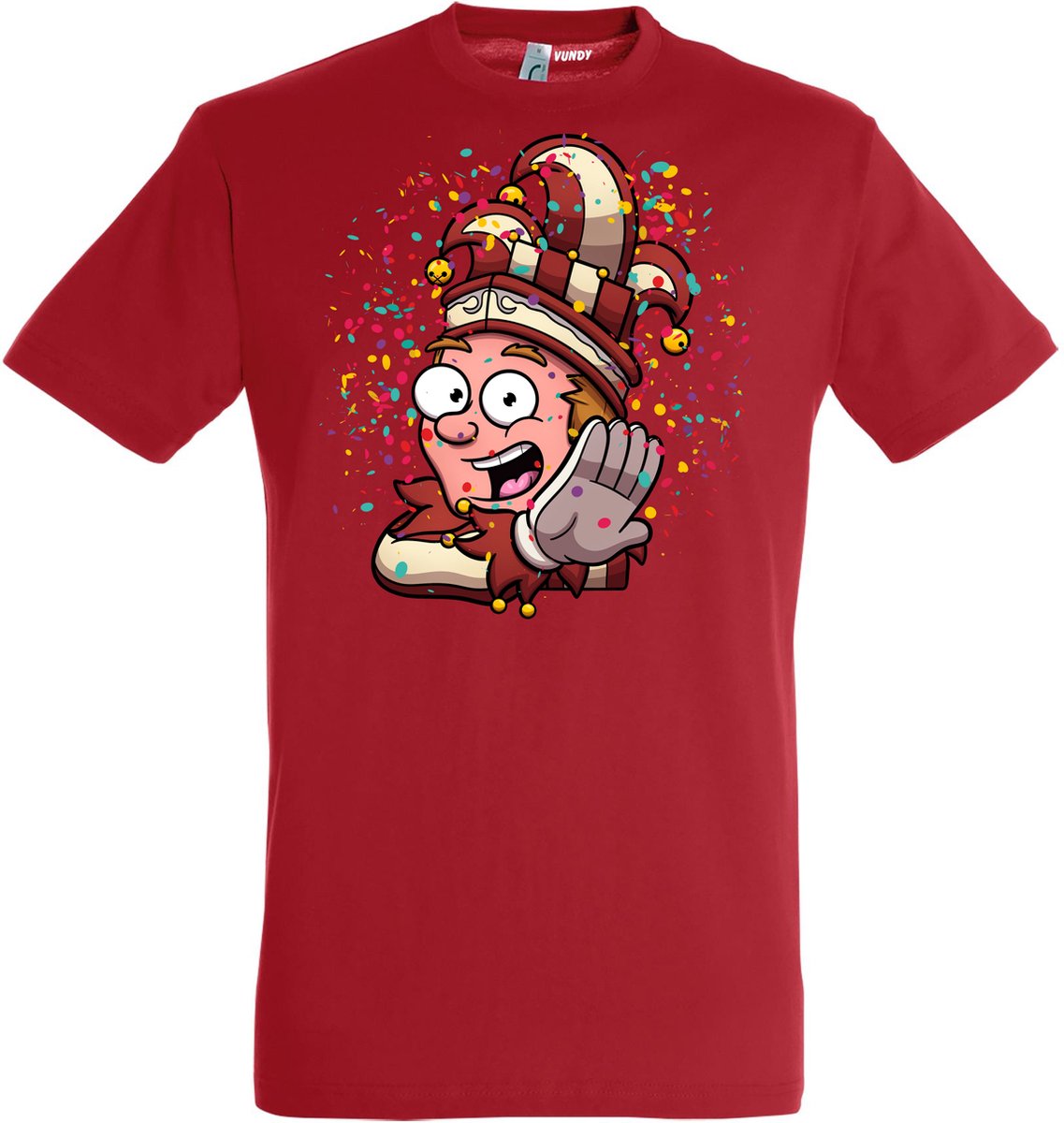 T-shirt kinderen Alaaf Kleine Prins | Carnaval | Carnavalskleding Kinderen Baby | Rood | maat 140